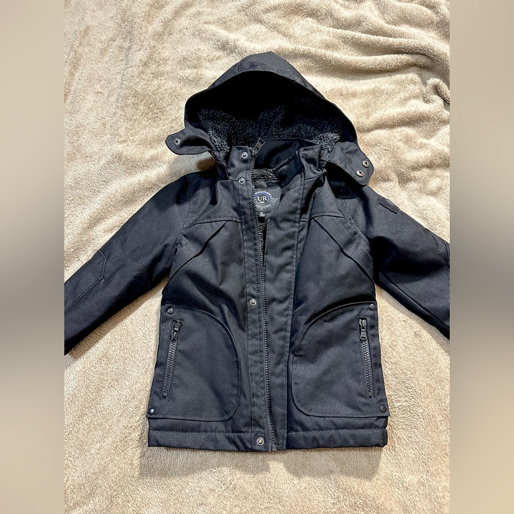 Heavy Duty Sherpa Lined Kids Coat
